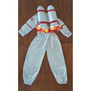 Pottery Barn kids Light-Up Astronaut Halloween Costume 7/8 GUC